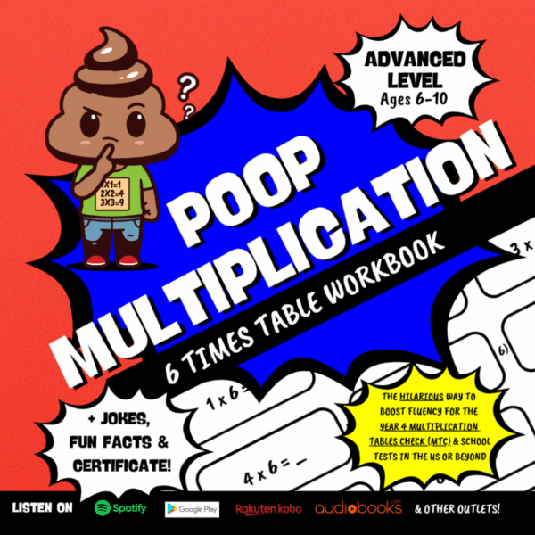 6 TIMES TABLE WORKBOOK MULTIPLICATION TABLES CHECK TIMES TESTS