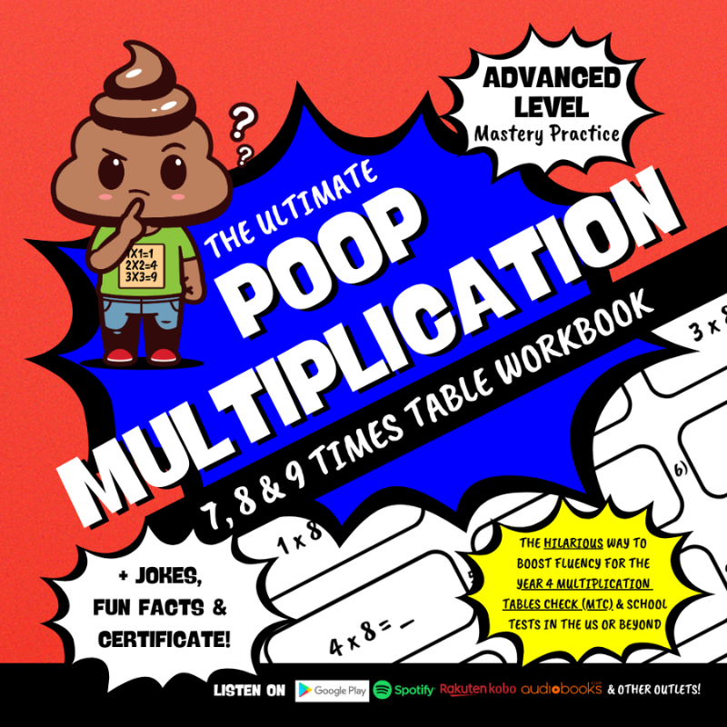 7 8 9 TIMES TABLE WORKBOOK MULTIPLICATION TABLES CHECK TIMES TESTS