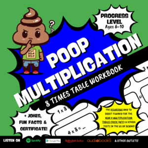 8 TIMES TABLE WORKBOOK MULTIPLICATION TABLES CHECK TIMES TESTS